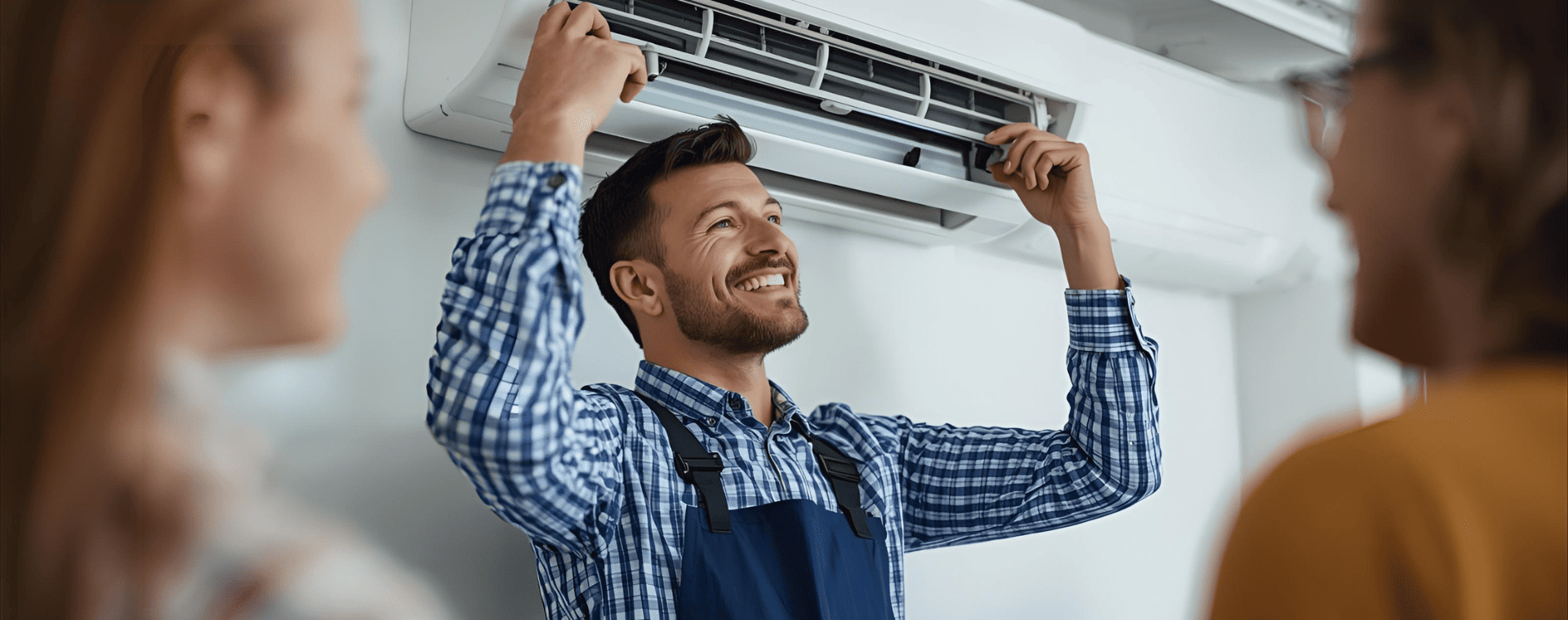 Installation de climatisation réversible